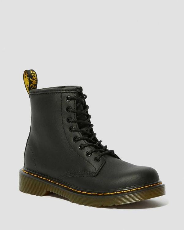 Botas Con Cordones Dr Martens Junior 1460 Softy T Cuero Para Niños DR9405W